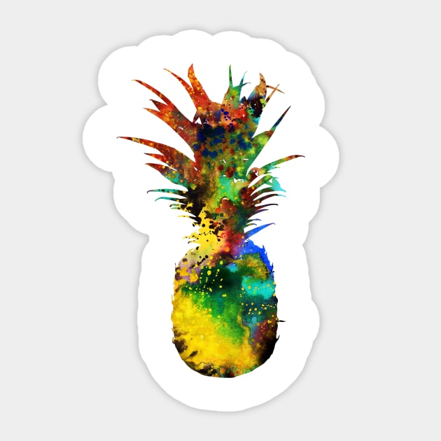 Pineapple Sticker by erzebeth